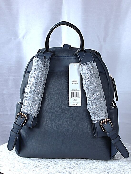 Rosetti Miller Backpack Pacific Navy Blue Pebbled Faux Leather NWT main image 5